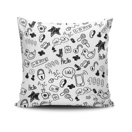 Aberto Design Funda de Cojín Multicolor 43 x 43 cm